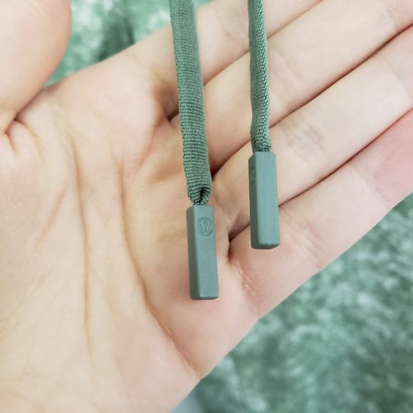 Lululemon Mens ABC Joggers Size M Warpstreme Pants Green Print Tapered Pockets - Picture 4 of 13